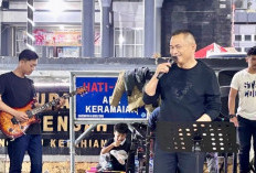 ICAK-ICAK Band Hibur Pengunjung, Malam Berbinar Jadi Ajang Kebersamaan