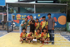 Tim Futsal SDN 17 Bengkulu Tengah Sabet Juara 3