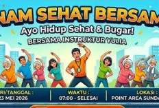 Sunda Kelapa Residence Gelar Senam Sehat dan Servis Motor Gratis untuk Warga