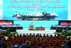 Presiden Prabowo Tegaskan Sinergi untuk Lompatan Pembangunan di Rakornas Pemerintah Pusat dan Daerah