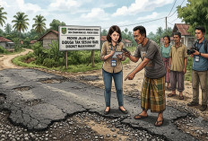 Diduga Tak Sesuai RAB, Proyek Jalan Lapen di Salah Satu Desa Kecamatan Pondok Kubang Disorot
